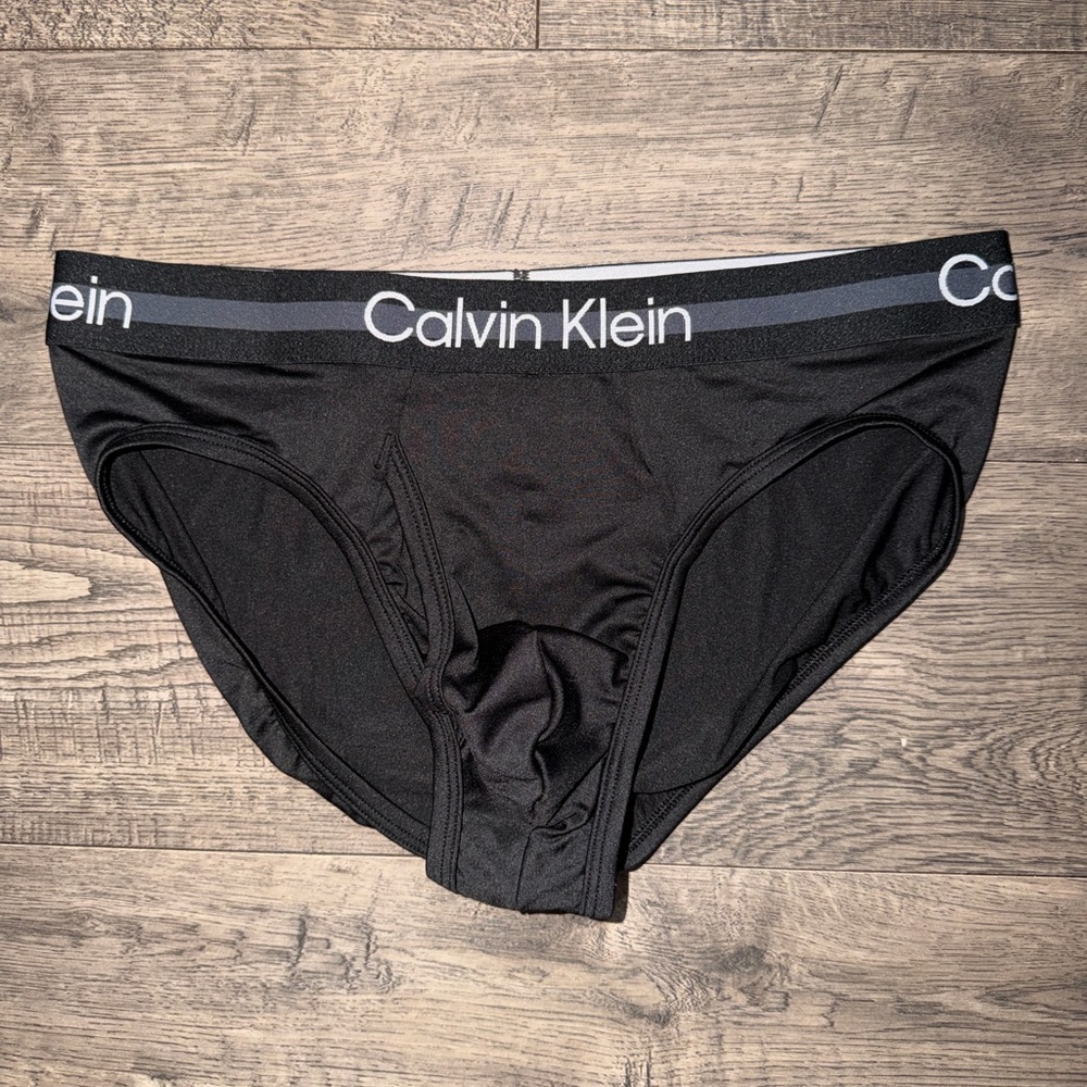 Calvin Klein Black Underwear with Logo Waistband